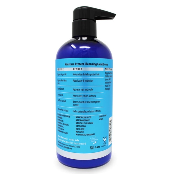 NEW Purador 16oz Moisture Protect Cleansing Conditioner for Thinning Hair - Picture 2 of 8